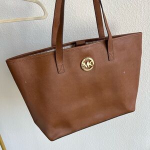 Michael Kors Brown Tote Bag